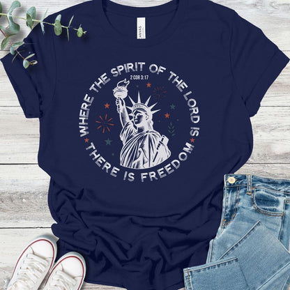 Freedom Spirit T-Shirt - Christian graphic tee