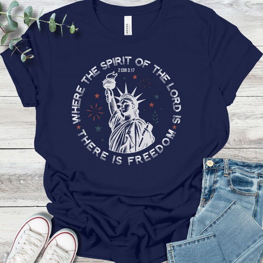 Freedom Spirit T-Shirt - Christian graphic tee