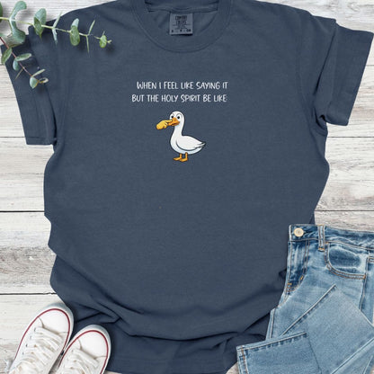 Holy Spirit Check T-shirt - Christian graphic tee