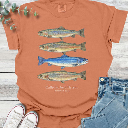 Be Different T-Shirt in New-Yam - Christian graphic tee