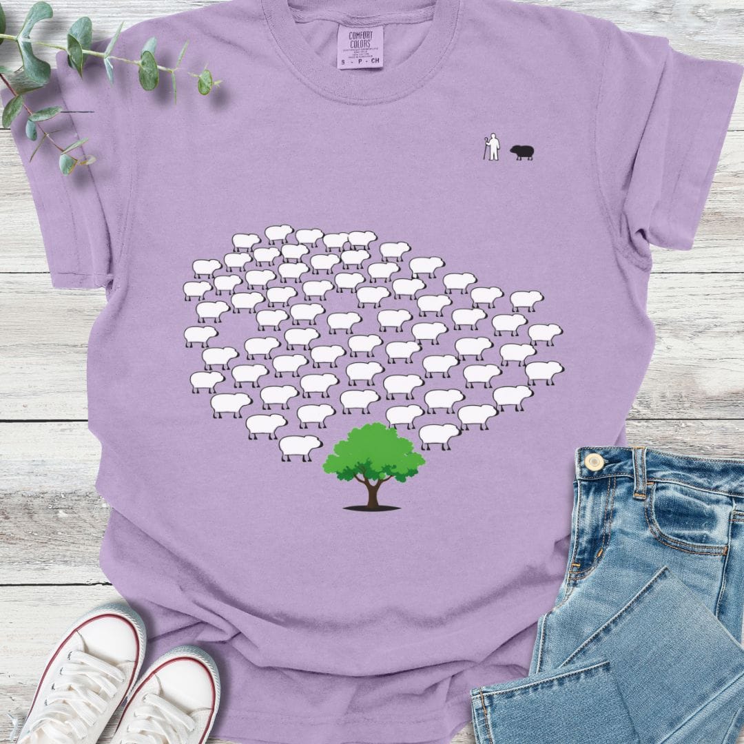 The 99 T-Shirt in Orchid - Christian graphic tee