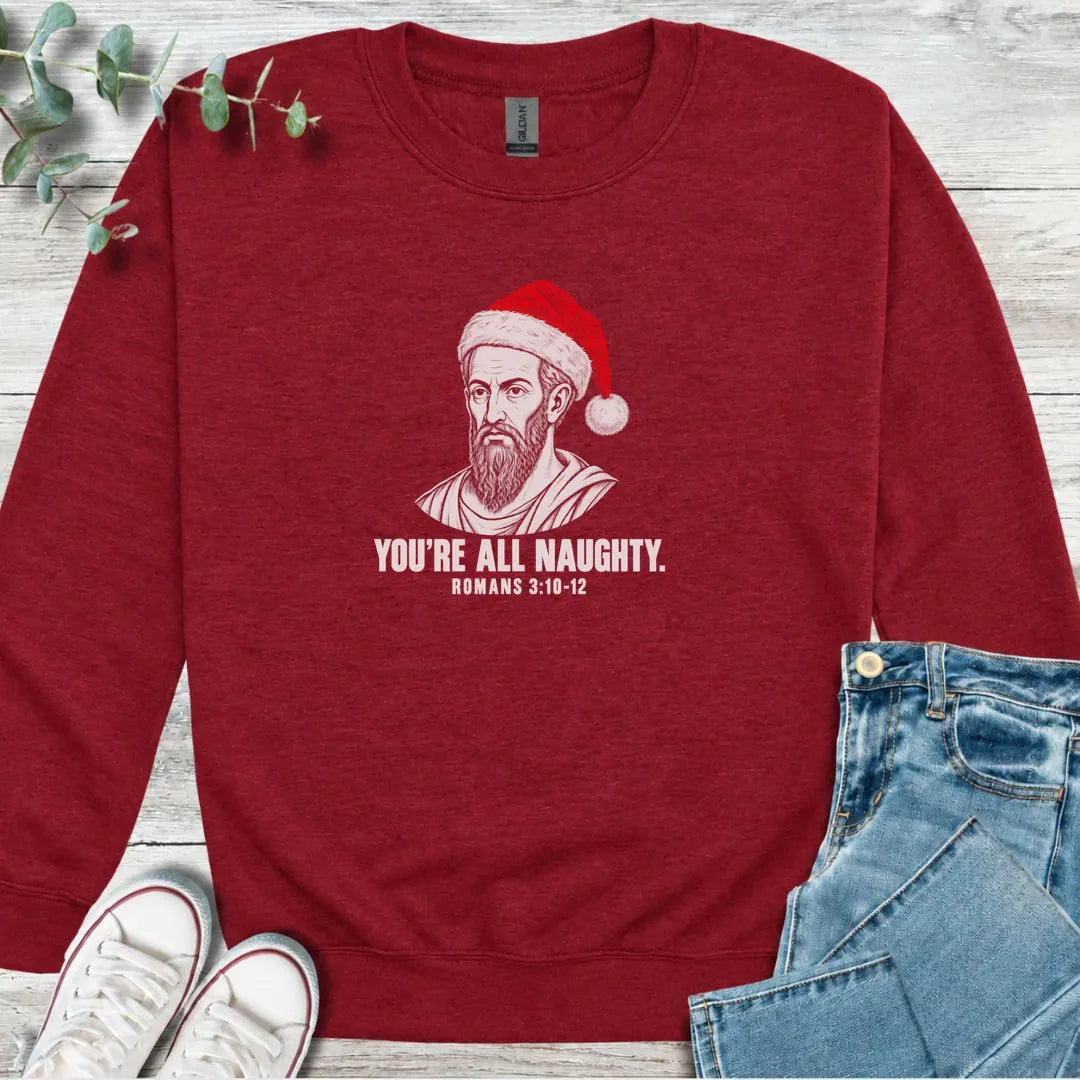 Pauline Christmas Sweatshirt - Christian graphic sweatshirt
