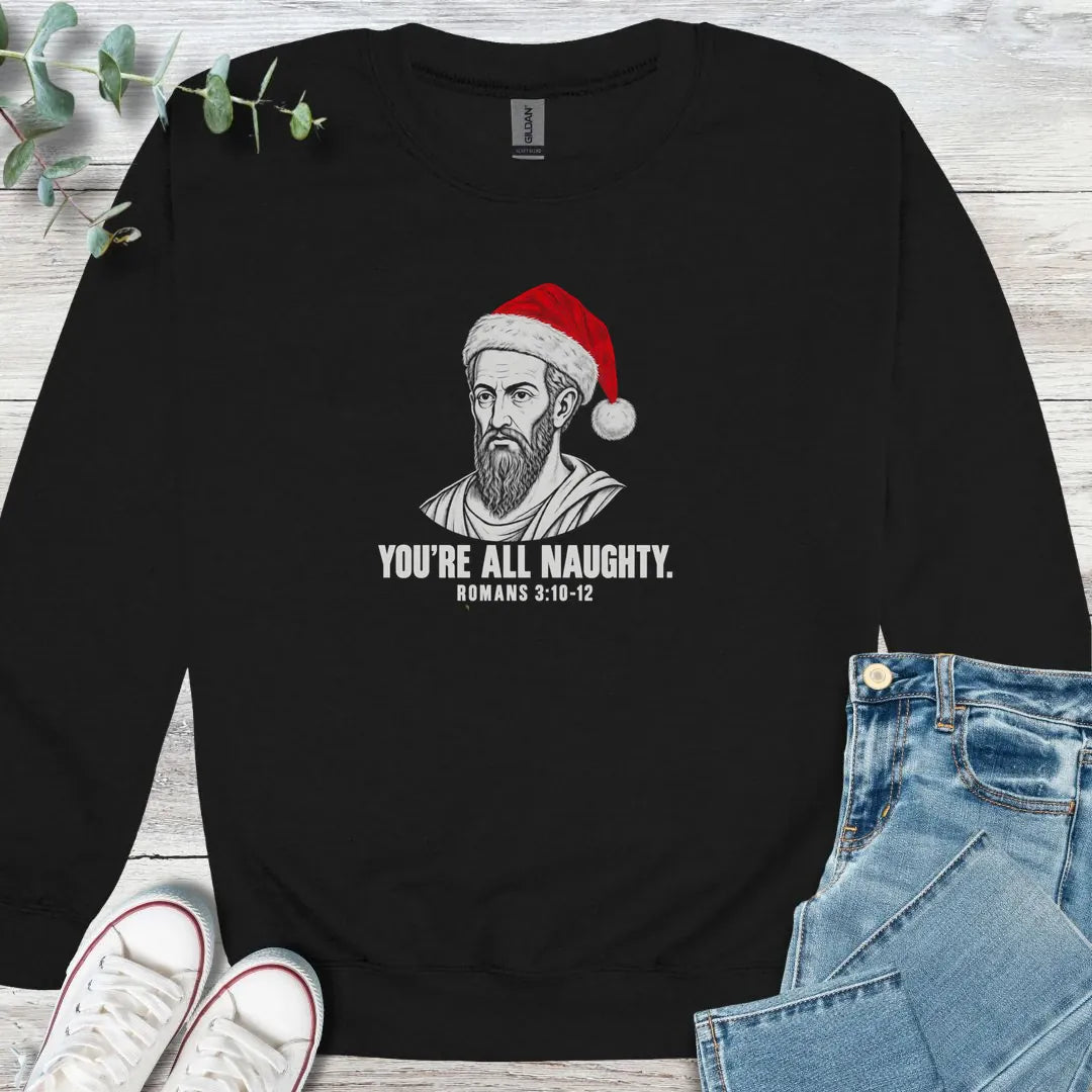 Pauline Christmas Sweatshirt - Christian graphic sweatshirt