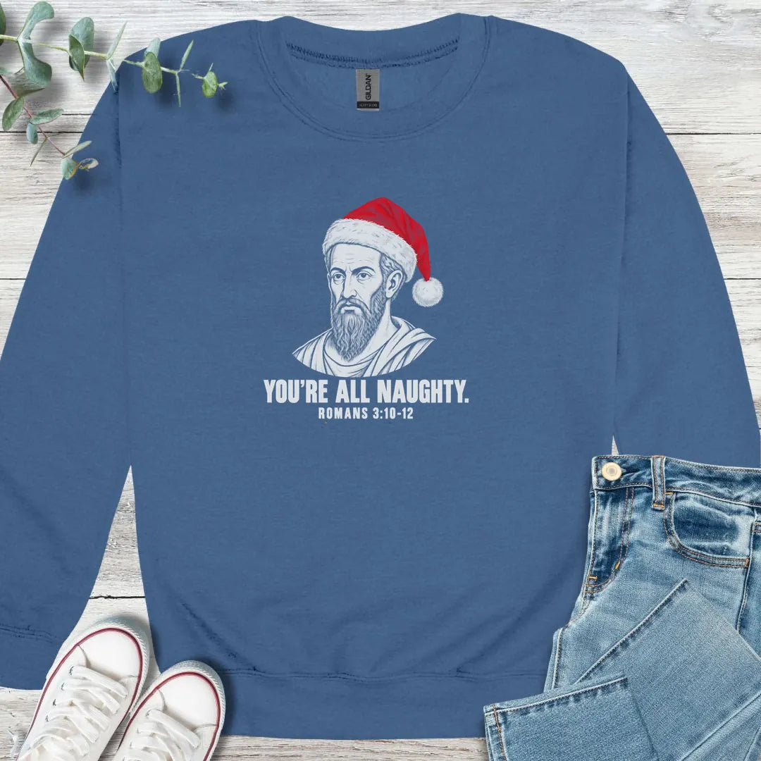 Pauline Christmas Sweatshirt - Christian graphic sweatshirt