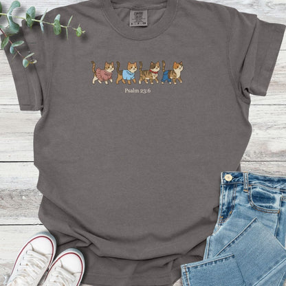 Pursued T-Shirt in Pepper - Christian graphic tee