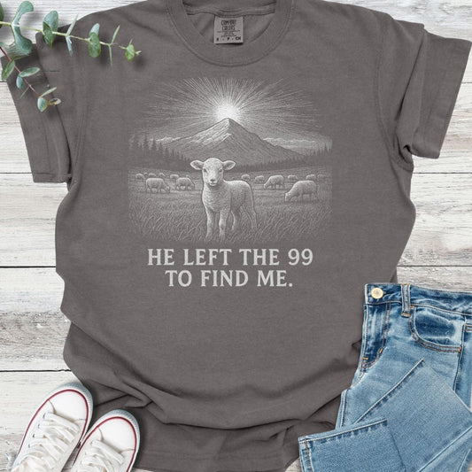 Lost Sheep T-Shirt in Pepper - Christian graphic tee
