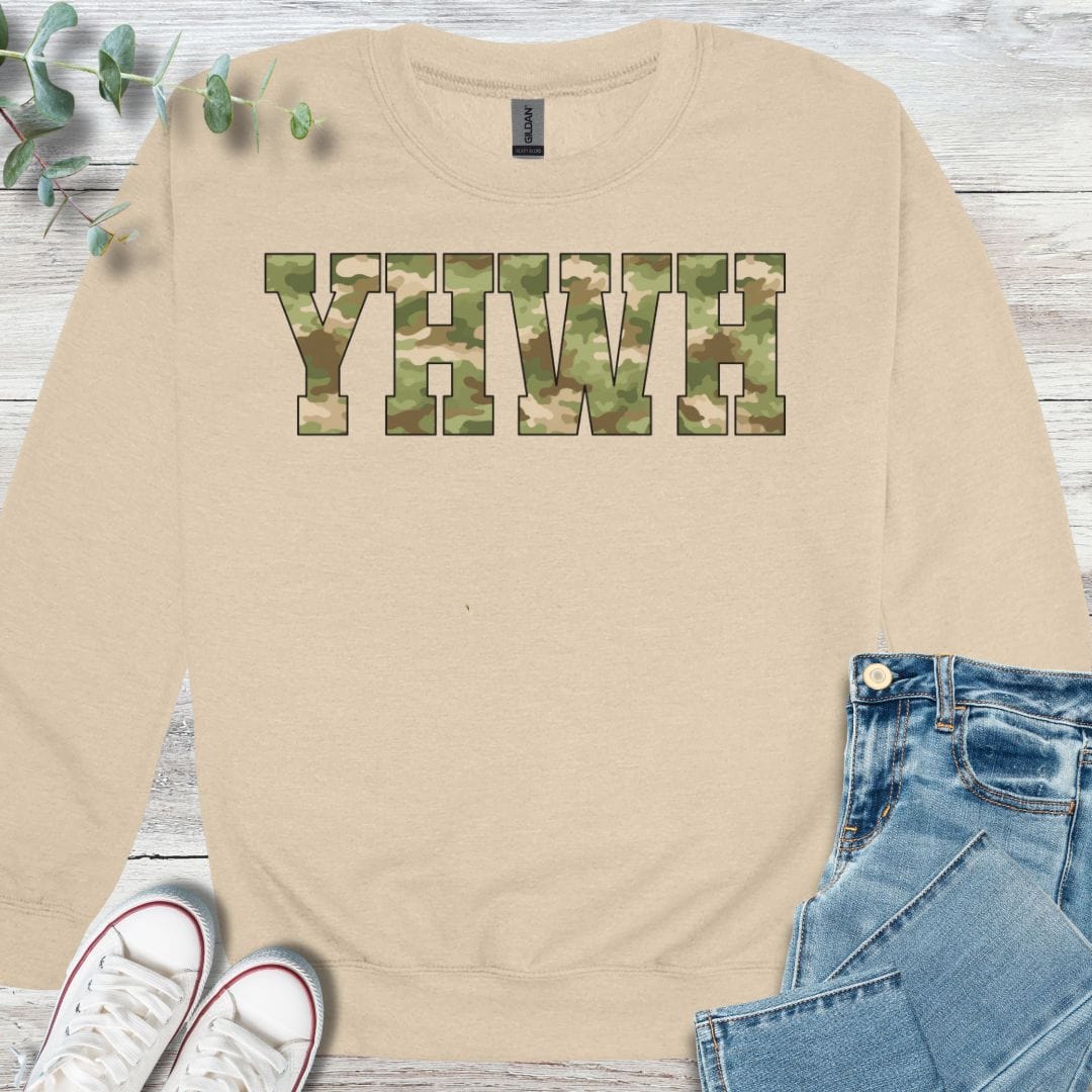 Camo YHWH Sweatshirt