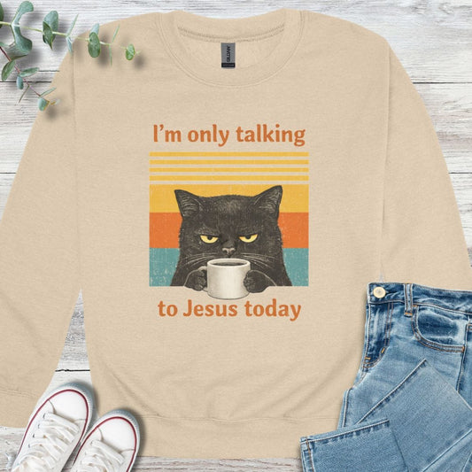 Social Fasting Sweatshirt - Christian graphic sweatshirt