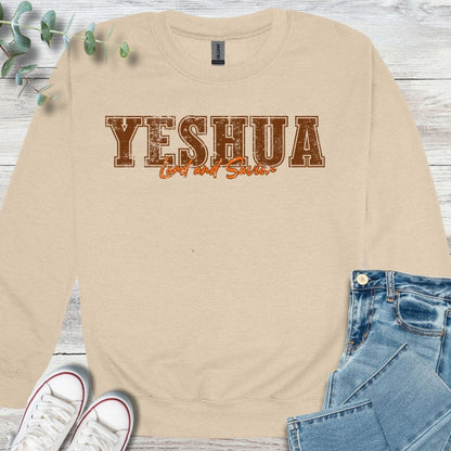 Yeshua Sweatshirt - Christian graphic sweatshirt