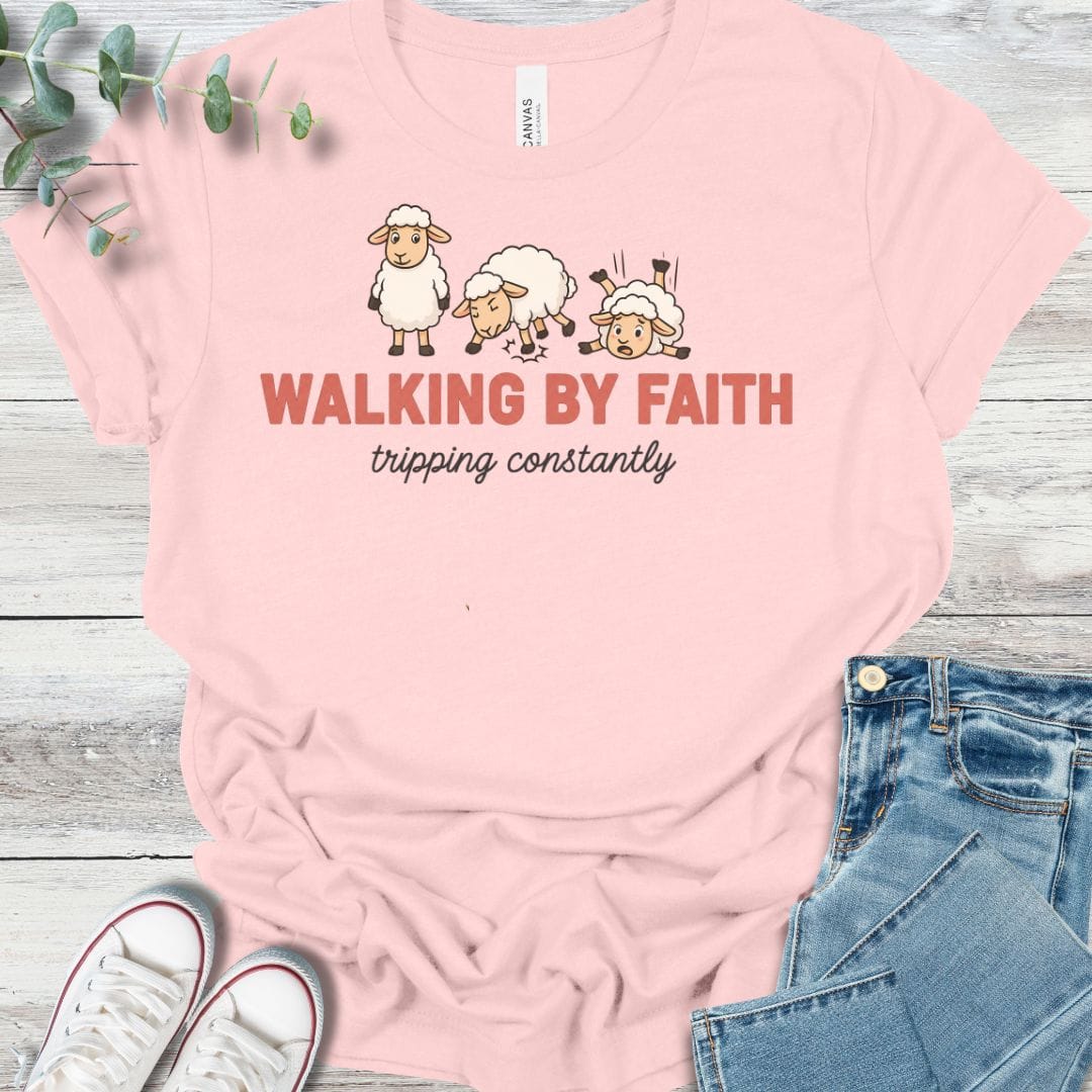 Tripping Constantly T-Shirt - Christian graphic tee