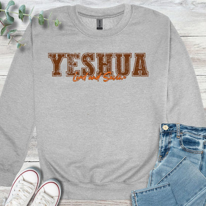 Yeshua Sweatshirt - Christian graphic sweatshirt