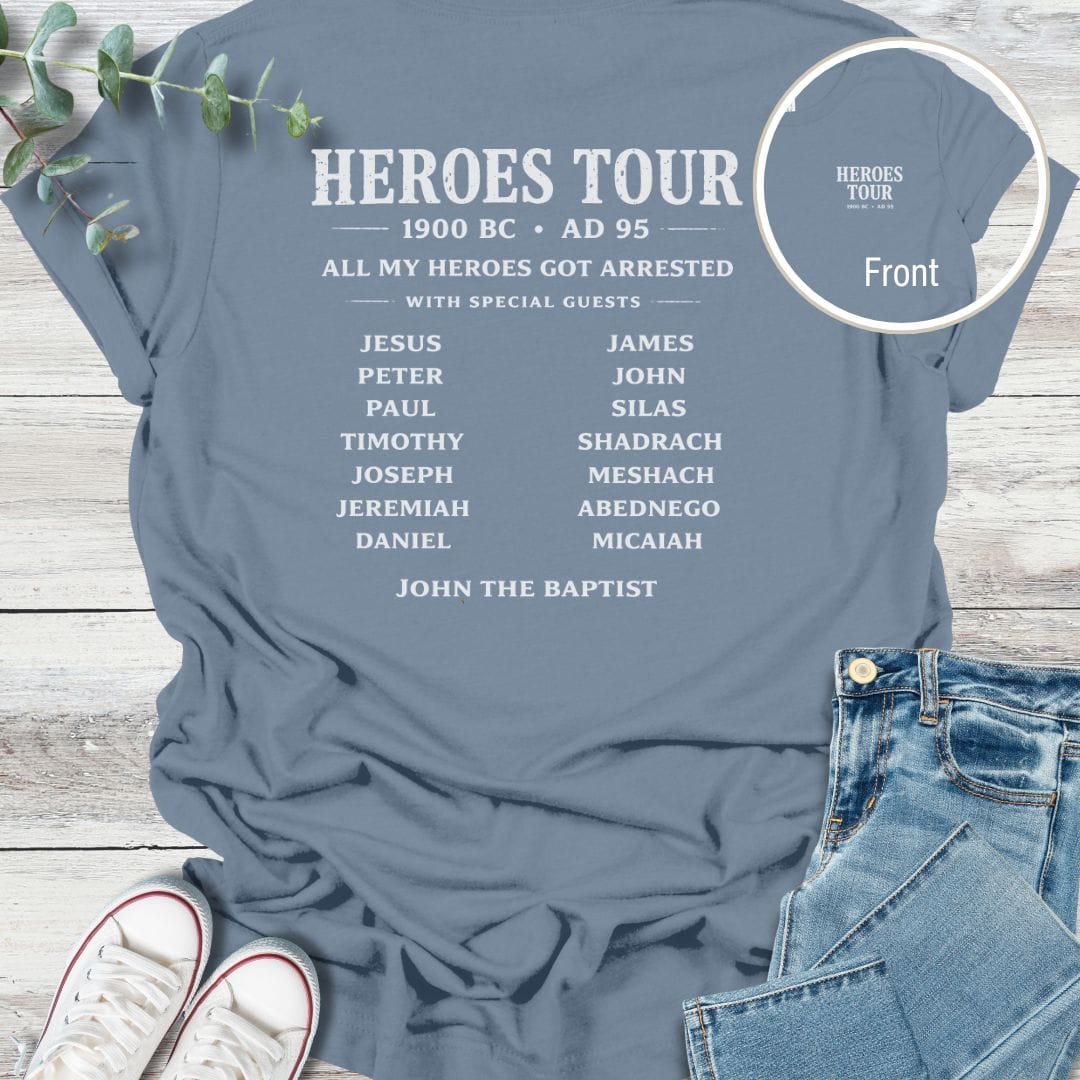 Tour of Faith Special Edition T-Shirt - Christian graphic tee