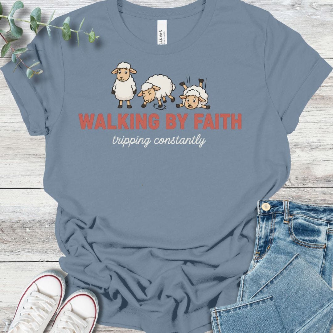 Tripping Constantly T-Shirt - Christian graphic tee