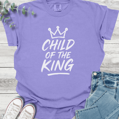 Royal T-shirt in Violet - Christian graphic tee