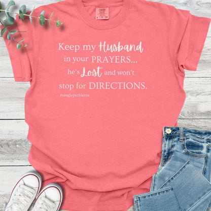 Single Problems T-shirt in Watermelon - Christian graphic tee