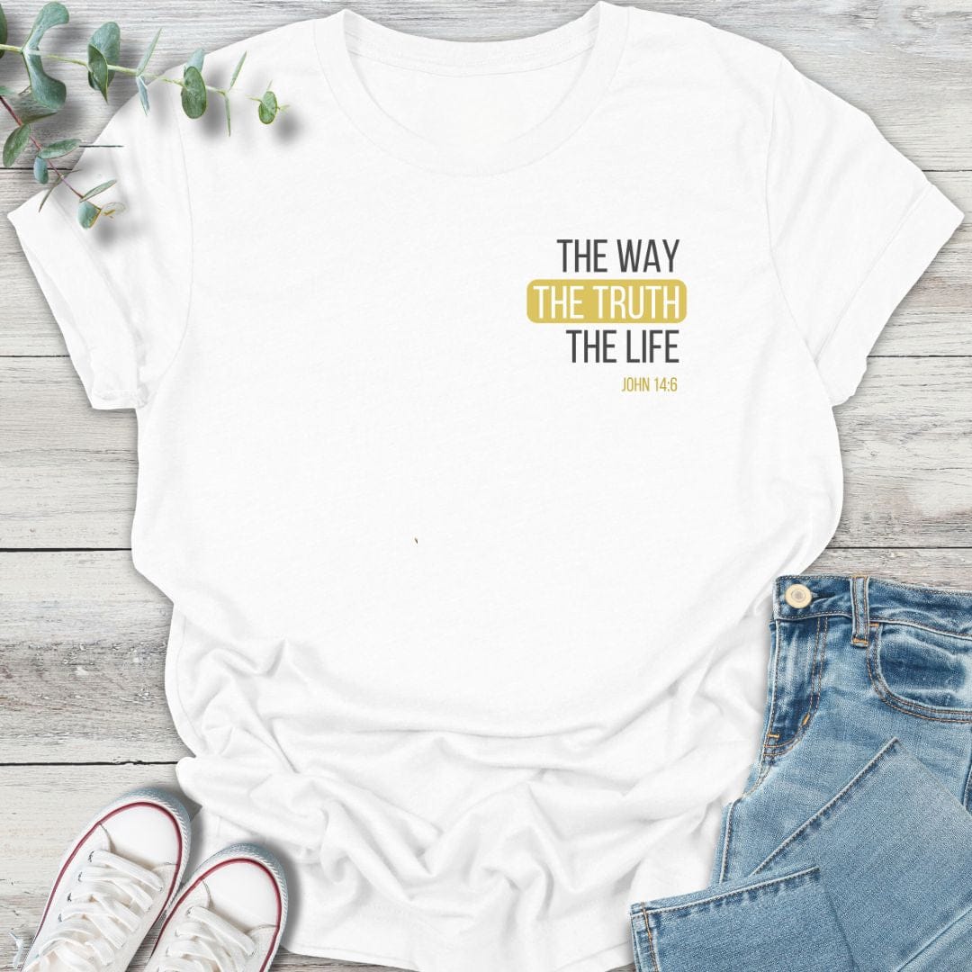 The Truth T-Shirt in White - Christian graphic tee