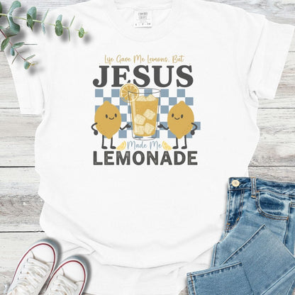 Made Lemonade T-Shirt in White - Christian graphic tee