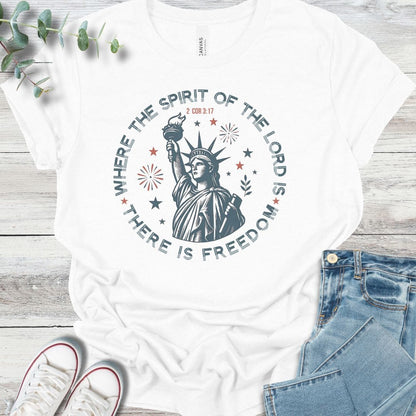 Freedom Spirit T-Shirt - Christian graphic tee
