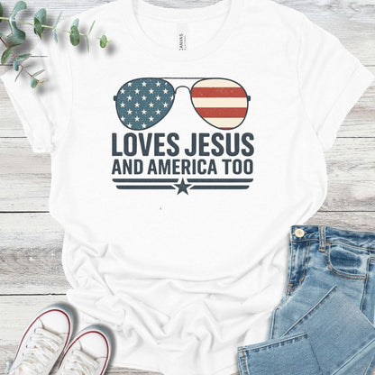 American Loves T-Shirt
