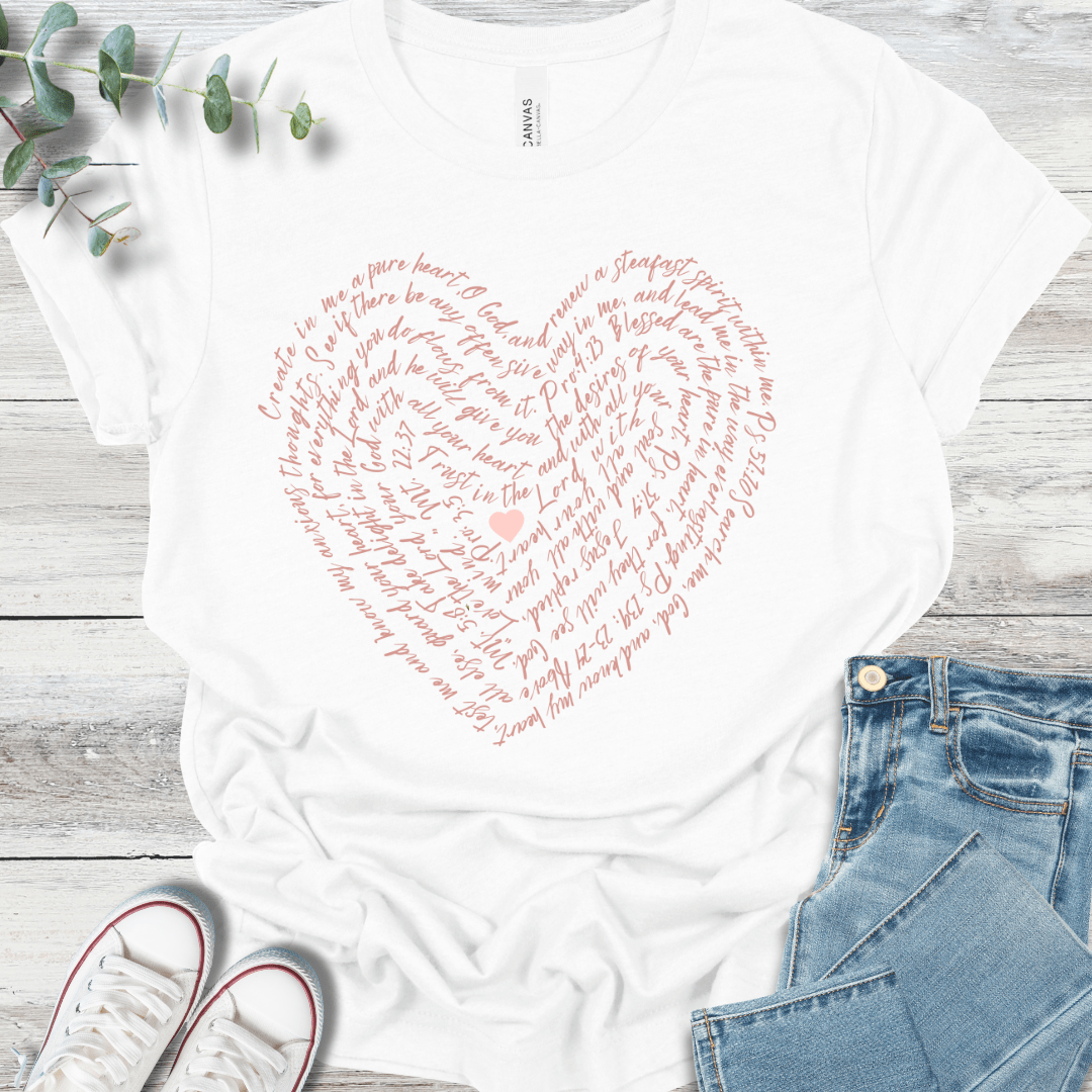 Scripture Heart T-Shirt