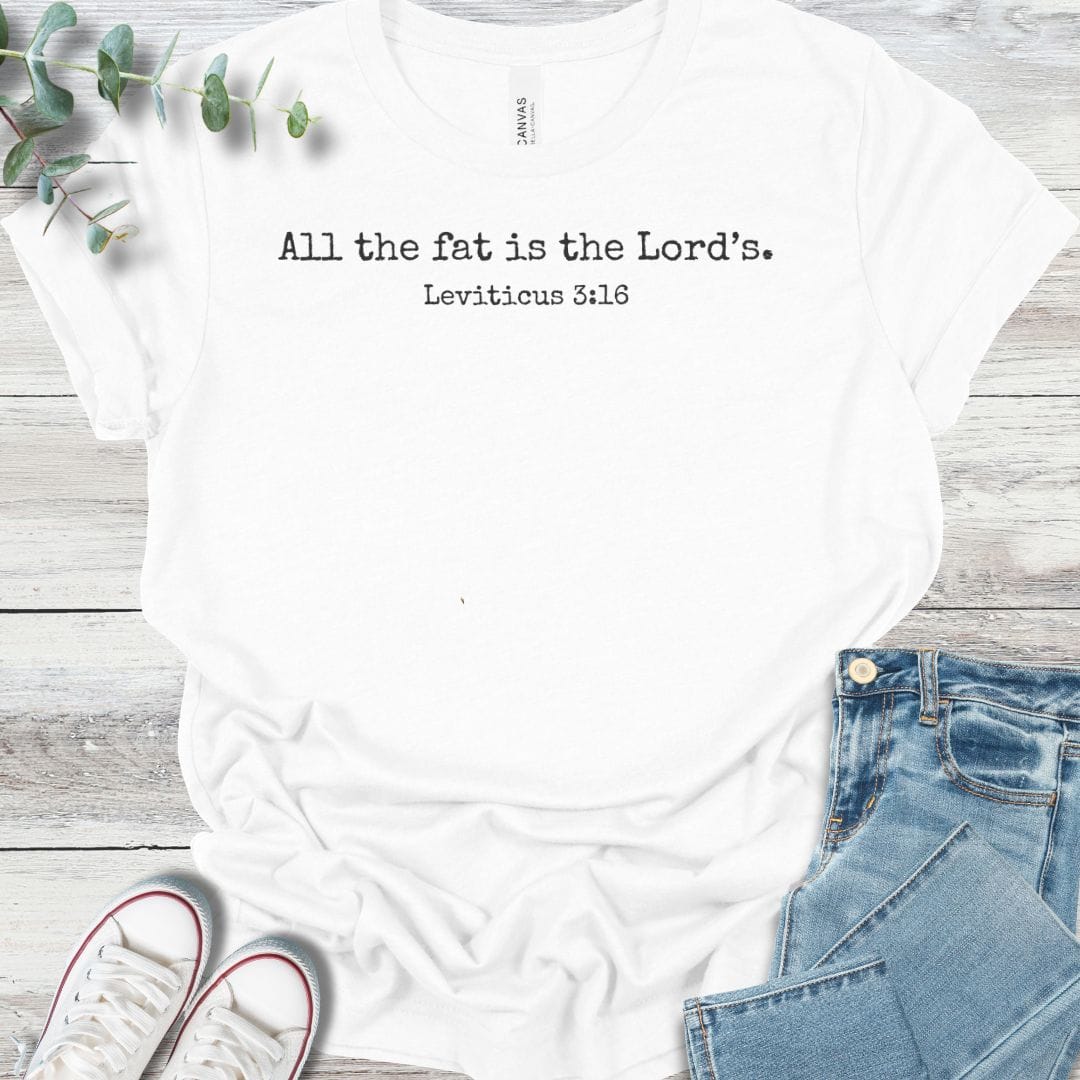 Consecrated Offering T-Shirt in White - Christian graphic tee