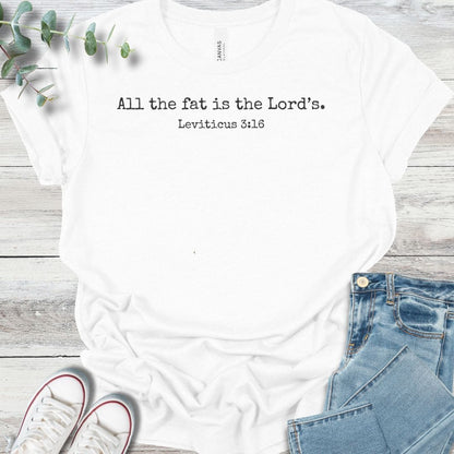 Consecrated Offering T-Shirt in White - Christian graphic tee