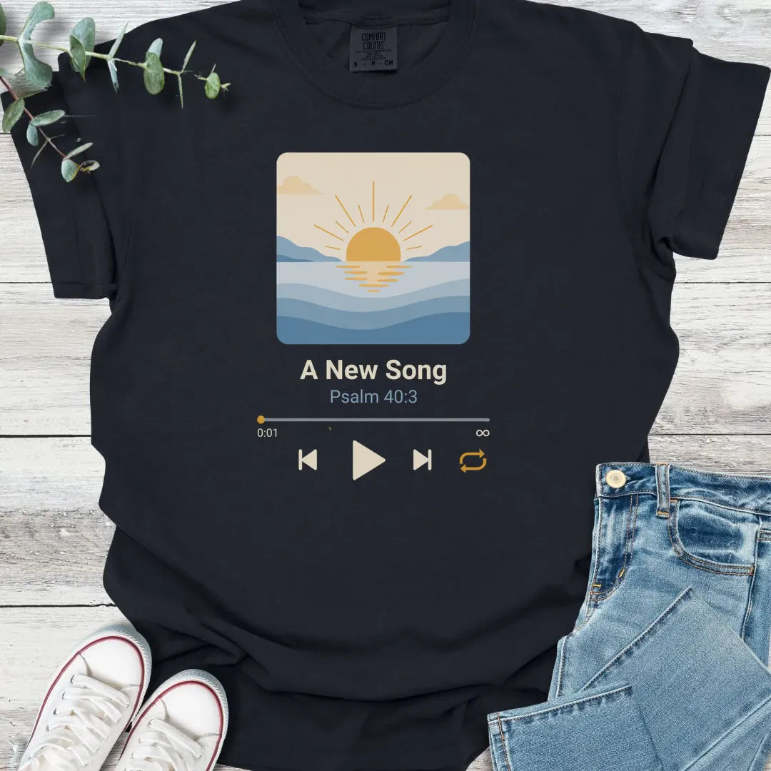 A New Song T-Shirt - Christian graphic tee