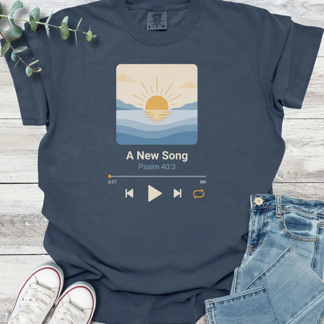 A New Song T-Shirt - Christian graphic tee