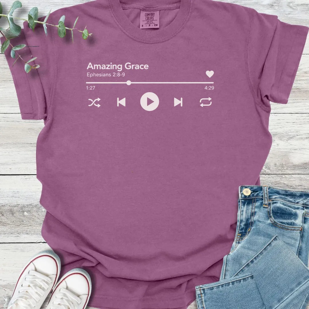 Amazing Grace T-Shirt - Christian graphic tee