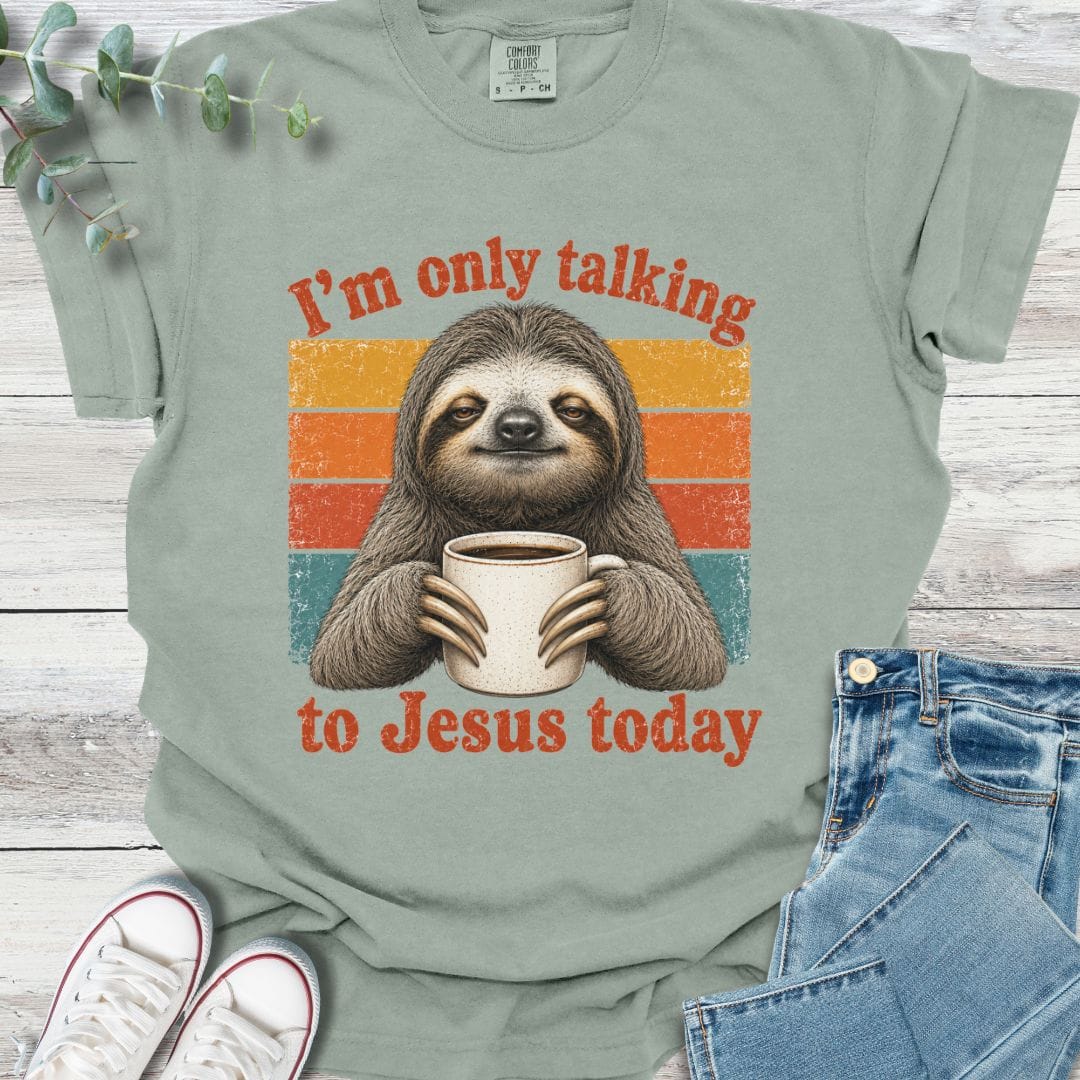 Quiet Time T-Shirt in Bay - Christian graphic tee