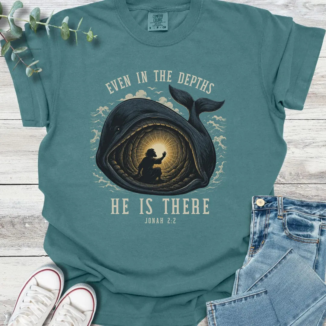 Belly Depths T-Shirt - Christian graphic tee