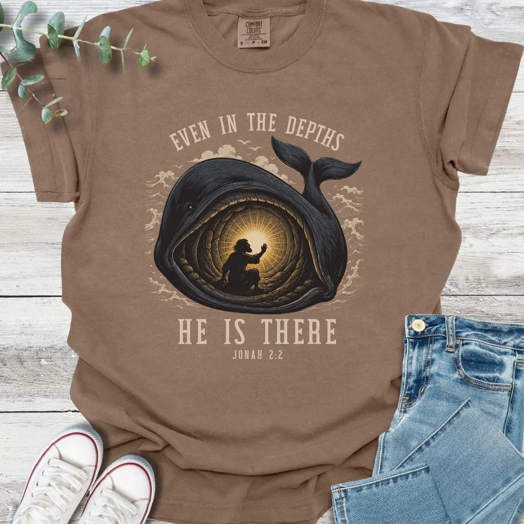 Belly Depths T-Shirt - Christian graphic tee