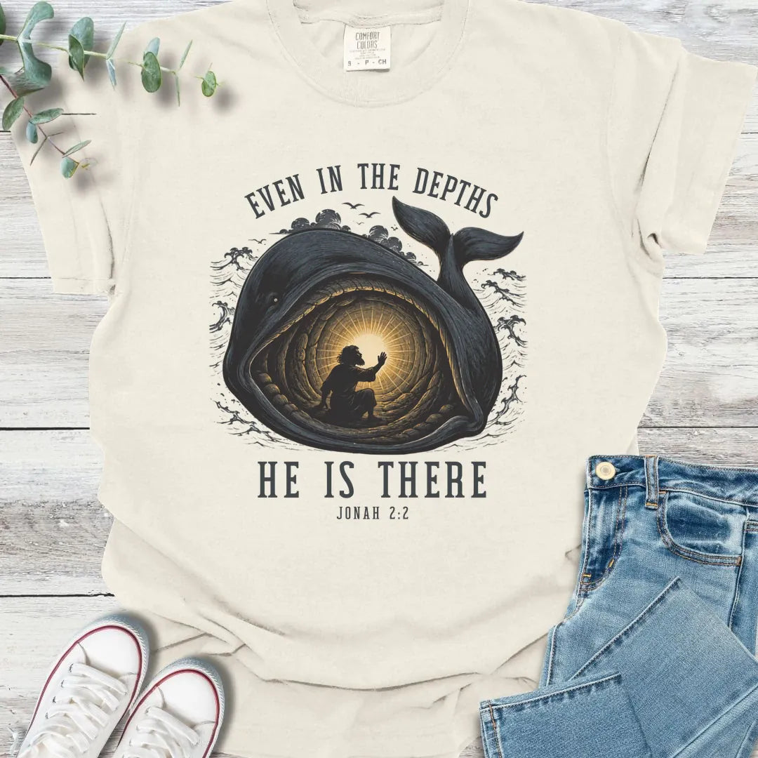 Belly Depths T-Shirt - Christian graphic tee