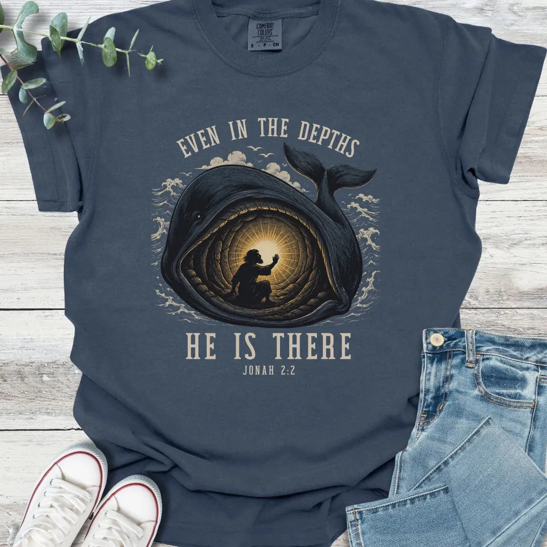 Belly Depths T-Shirt - Christian graphic tee