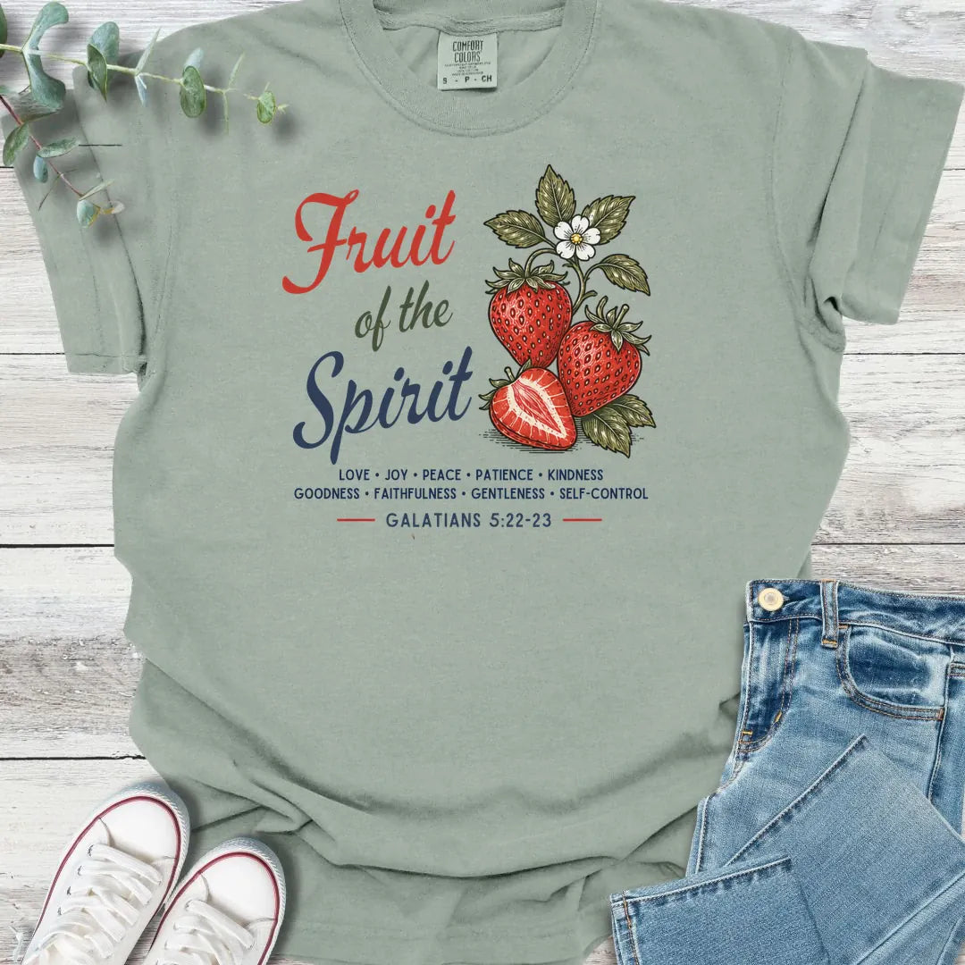 Berry Fruitful T-Shirt - Christian graphic tee