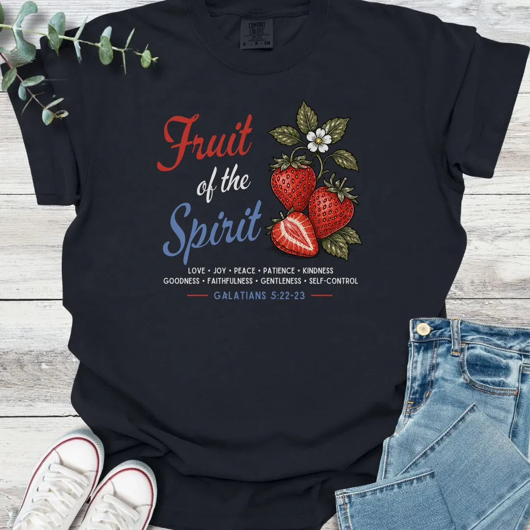 Berry Fruitful T-Shirt - Christian graphic tee