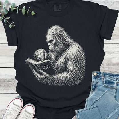 Bigfoot Berean T-Shirt in Black - Christian graphic tee