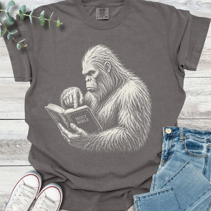 Bigfoot Berean T-Shirt in Pepper - Christian graphic tee