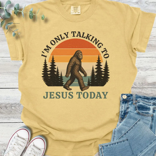 Bigfoot Boundaries T-Shirt - Christian graphic tee
