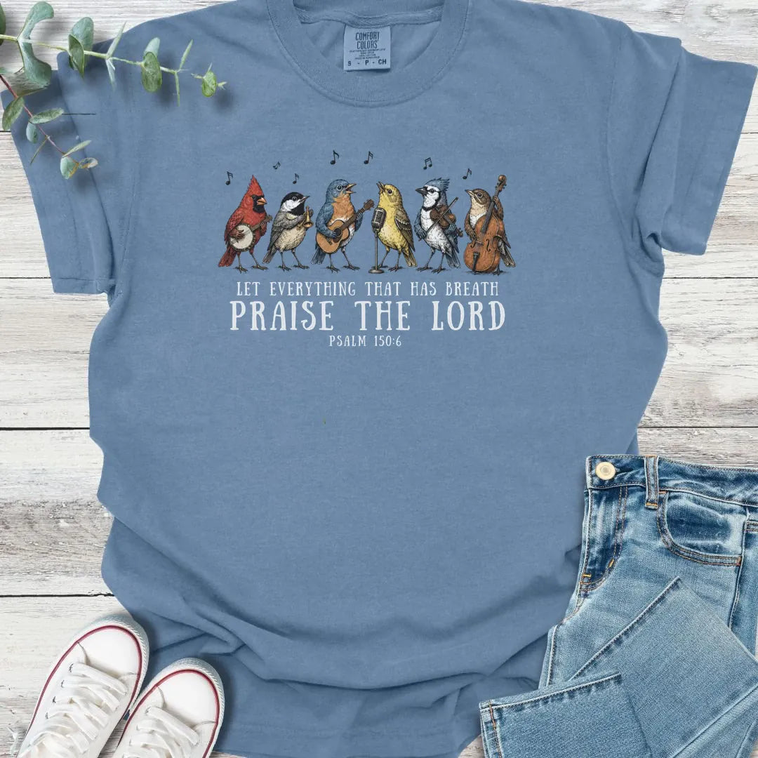 Bird Band T-Shirt - Christian graphic tee