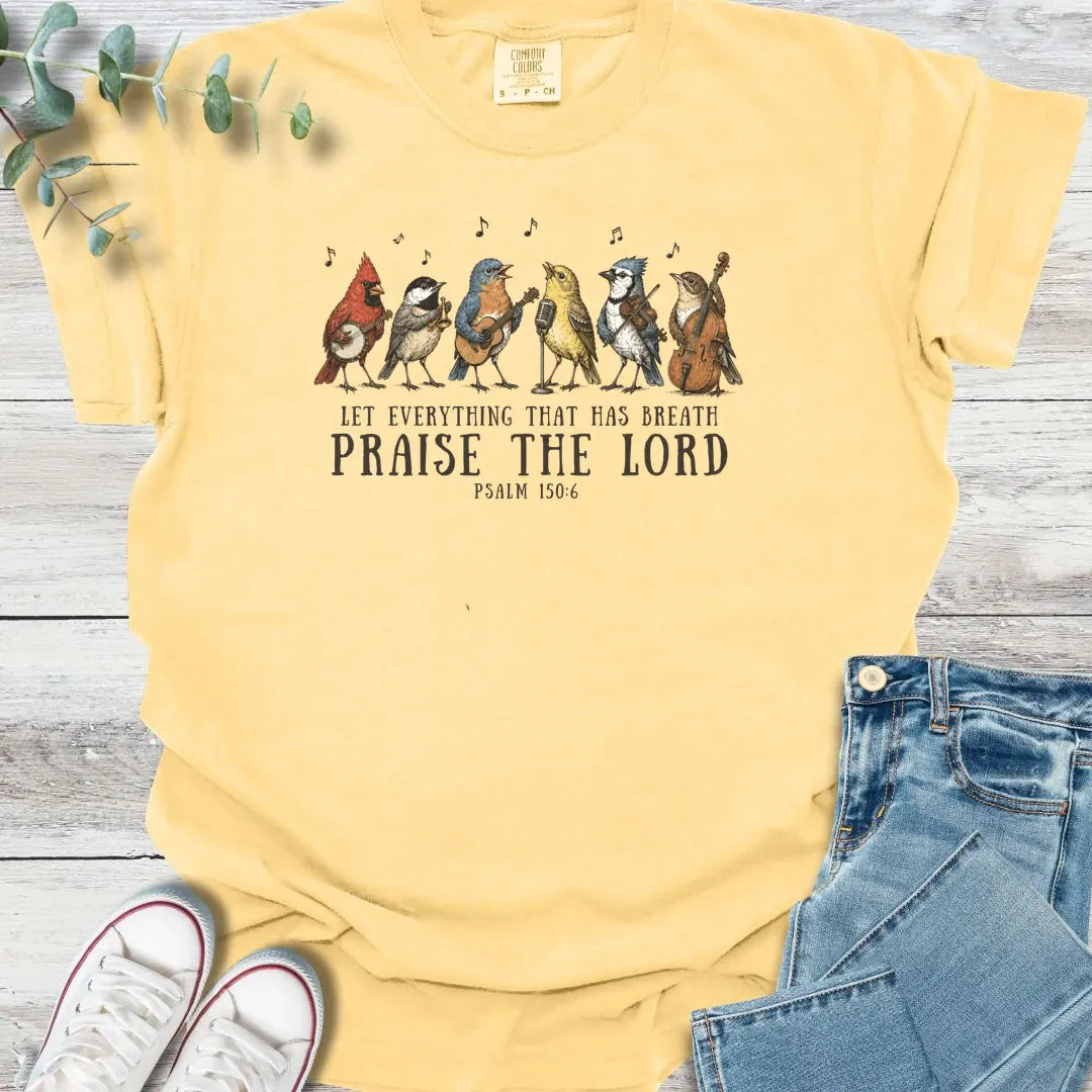 Bird Band T-Shirt - Christian graphic tee