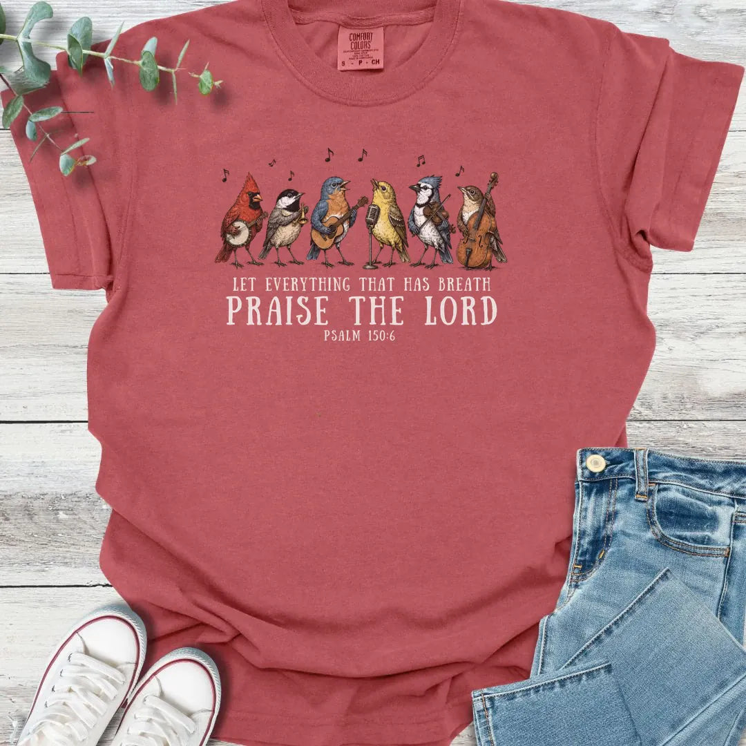 Bird Band T-Shirt - Christian graphic tee