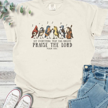 Bird Band T-Shirt - Christian graphic tee