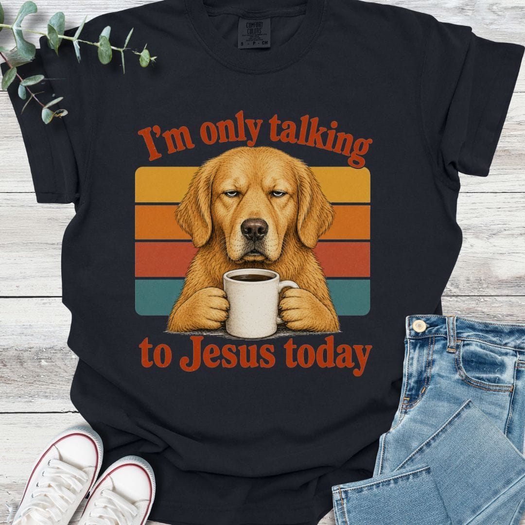 Not Today T-Shirt in Black - Christian graphic tee