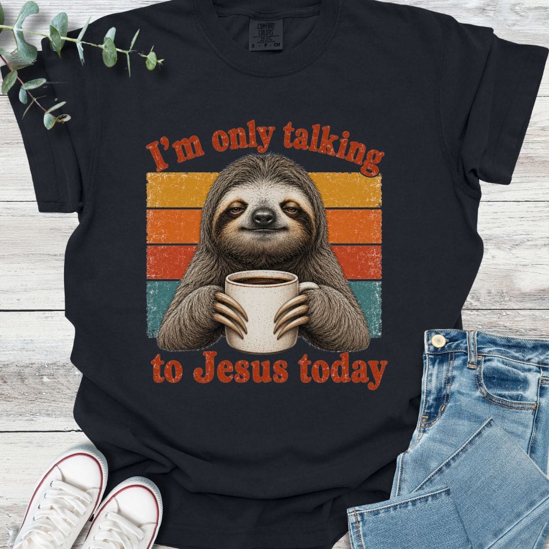Quiet Time T-Shirt in Black - Christian graphic tee