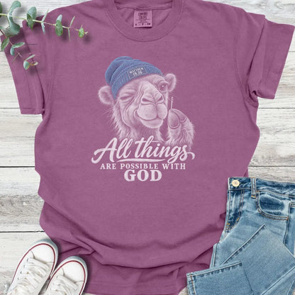 Camel Confidence T-Shirt - Christian graphic tee