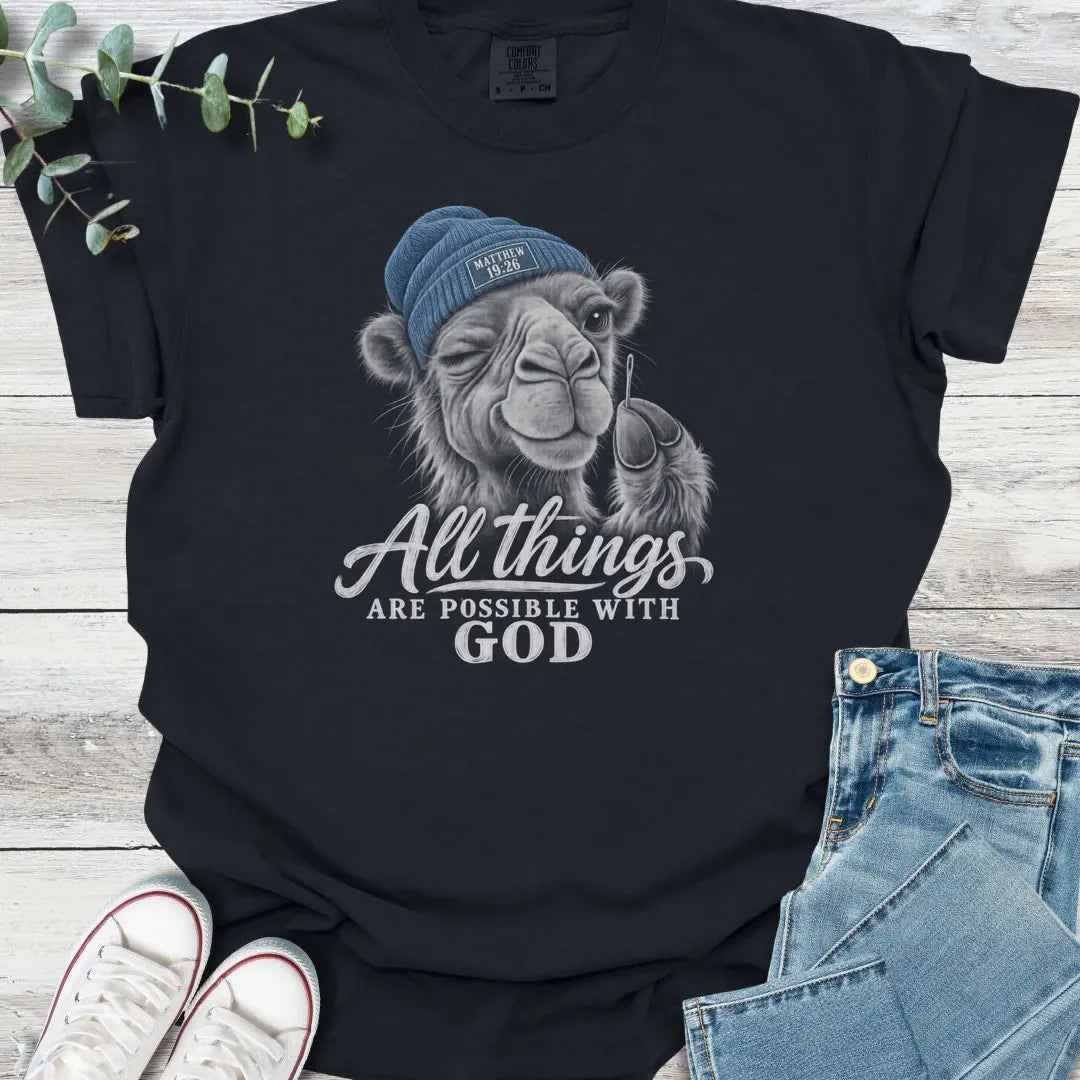 Camel Confidence T-Shirt - Christian graphic tee