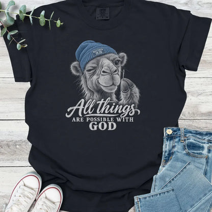 Camel Confidence T-Shirt - Christian graphic tee