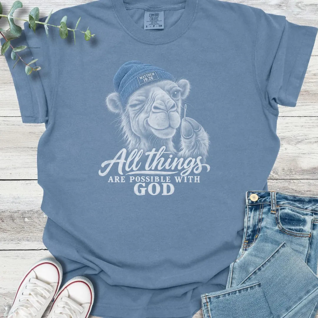 Camel Confidence T-Shirt - Christian graphic tee