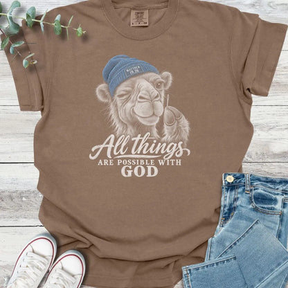 Camel Confidence T-Shirt - Christian graphic tee